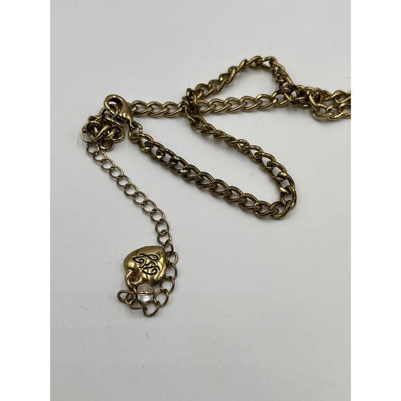 Betsey‎ Johnson HAWAIIAN LUAU Ladybug Leaf & Pink Feather Y Necklace - Picture 8 of 9